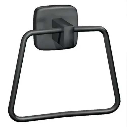 Asi American Specialties Inc. Towel Ring Surface Mounted Matte Black