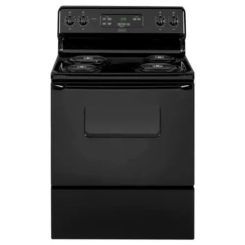 30 Inch Freestanding Electric Range Black