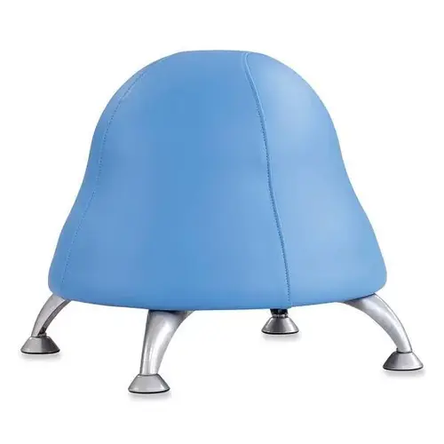 Runtz Ball Chair, Backless, 13.5" To 17" High, Baby Blue Vinyl Seat Runtz Ball Chair, Backless, 13.5" To 17" High, Baby Blue Vinyl Seat