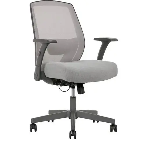 Sittrue Rayne Ergonomic Mesh/Fabric Mid-Back Task Chair Gray