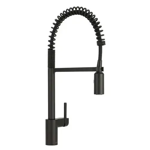 Matte Black One-Handle Pulldown Kitchen Faucet Model 5923bl Matte Black One-Handle Pulldown Kitchen Faucet Model 5923bl