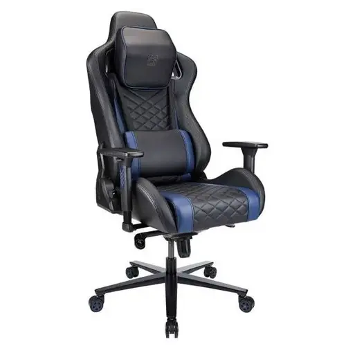 Davanti Vegan Leather High-Back Gaming Chair Blk/Blue Bifma Compliant