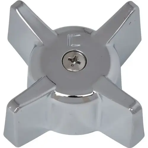 Replacement For Gerber Cold Shower Handle Chrome Finish 1" Height Replacement For Gerber Cold Shower Handle Chrome Finish 1" Height