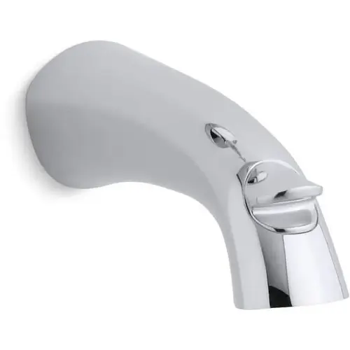 Alteo Wall Mount Bath Spout With 1/2 Npt Connection Chrome