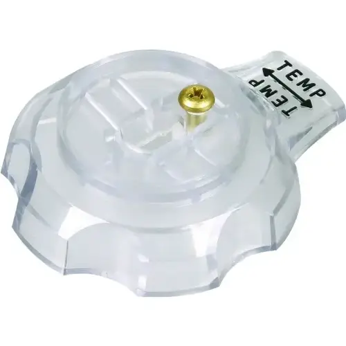 Temperature Shower Handle, Clear