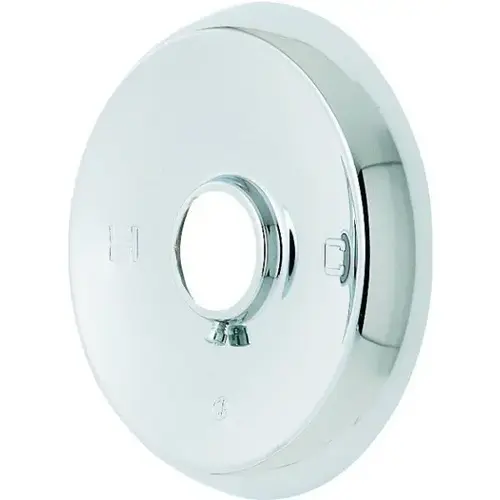 Chrome Shower Escutcheon 5-1/2" OD