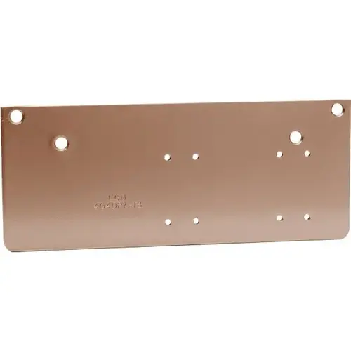Light Bronze Parallel Arm Top Rail Door Plate