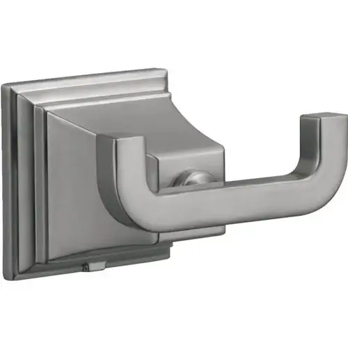 Torino Double Satin Nickel Robe Hook