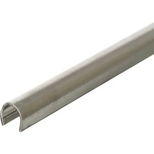 Stainless Steel 1/4" X 8 ft Sliding Door Repair Track Stainless Steel 1/4" X 8 ft Sliding Door Repair Track