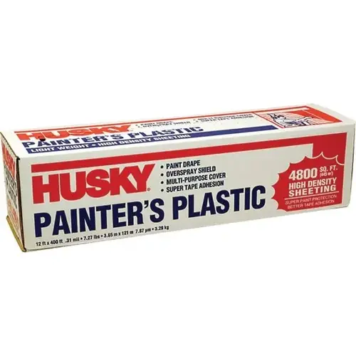 03512h 12 ft X 400 ft .31mil High Density Painters Poly Film 03512h 12 ft X 400 ft .31mil High Density Painters Poly Film