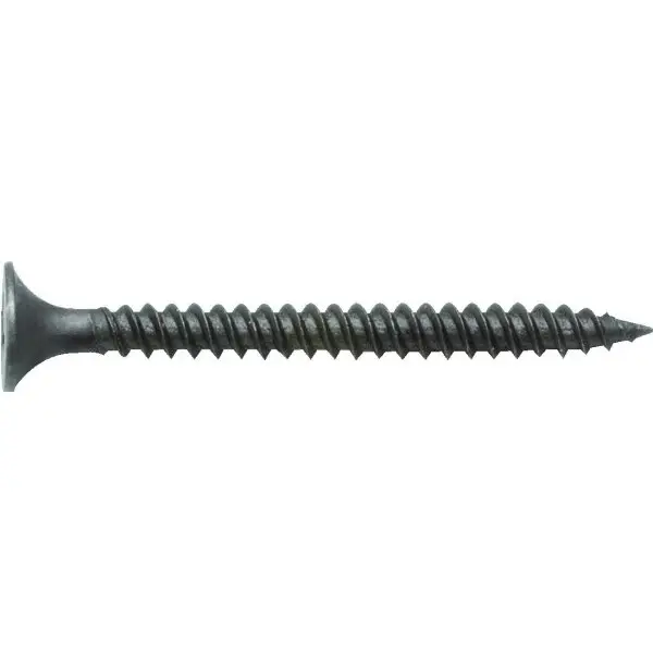 GENERIC PRIVATE BRAND Wellsco #6 X 1-5/8 Black Fine Drywall Screw - 5 Pound Box 21-9651