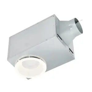Delta Electronics MFG #REC80LED Breezrecessed 80 CFM Single Speed Fan/LED Light And Nightlight