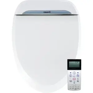BioBidet USPA 6800 U-Spa Elongated Bidet Toilet Seat Remote Control Operated Uspa 6800