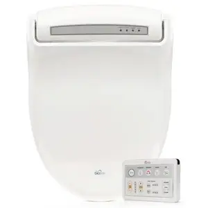 BioBidet BB-1000R Supreme Round Bidet Toilet Seat Remote Control Operated Bb-1000r