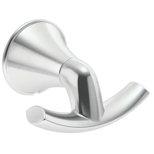 Elm Chrome Zinc Wall Mount Robe Hook Elm Chrome Zinc Wall Mount Robe Hook