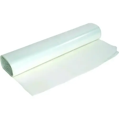 10 X 100 ft 4 Mil Clear Plastic Sheeting