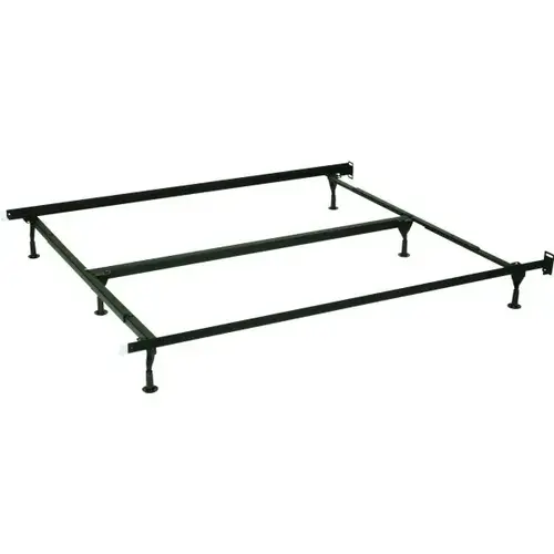 Insta-Lock Queen/King/California King Bed Frame Brown