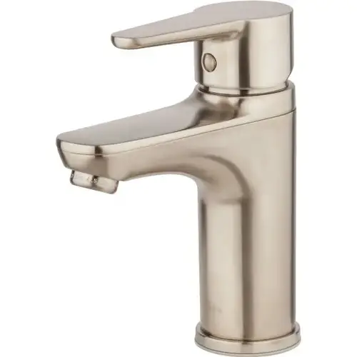 Modern Single Control Bath Faucet In Brushed Nickel