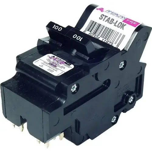 100 Amp 2-Pole Clip-On Replacement Stab-Lok Circuit Breaker 100 Amp 2-Pole Clip-On Replacement Stab-Lok Circuit Breaker