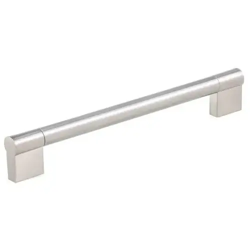 Center-To-Center Brushed Nickel Contemporary Drawer Pull Center-To-Center Brushed Nickel Contemporary Drawer Pull