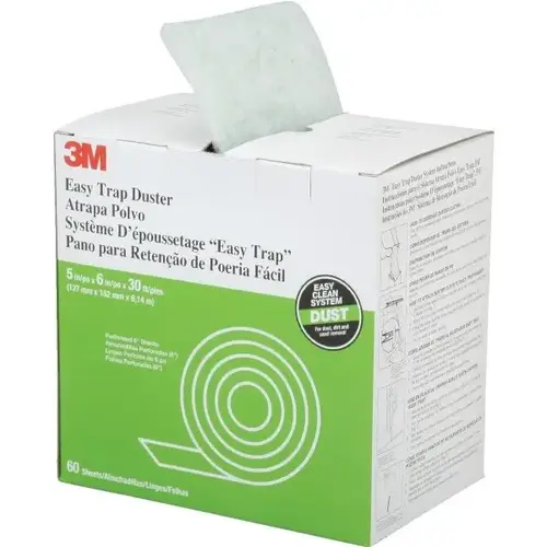 30 ft Easy Trap, 5" Wide, Disposable Duster Sheets 30 ft Easy Trap, 5" Wide, Disposable Duster Sheets