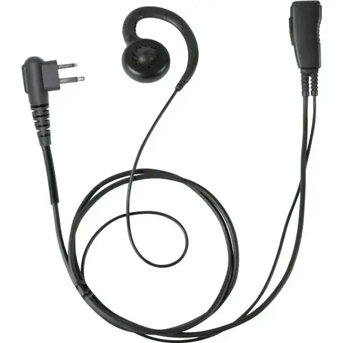 Surveillance Style Earbud W/ Clip Microphone For Pkt23k