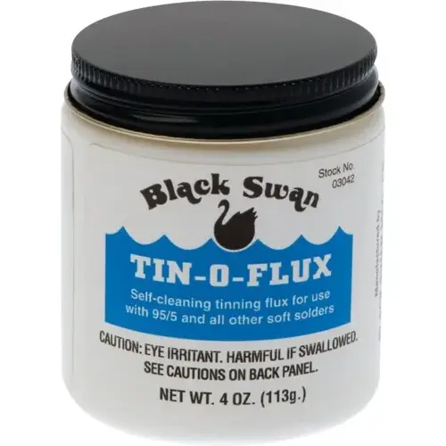 Tin-O-Flux, 4 Oz, Quick Soldering Paste With Metal Powder