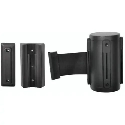 Wall Mount Kit Crowd Control Stanchion Black Finish