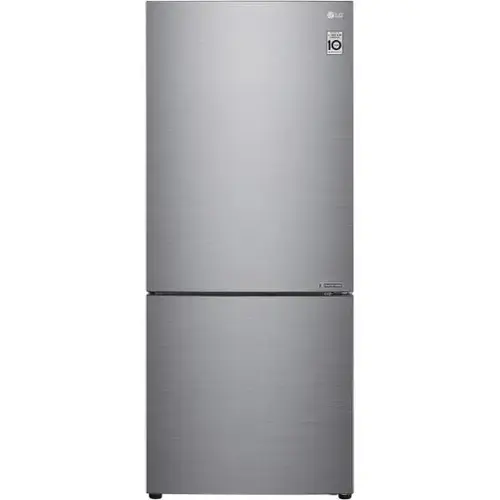 14.7 Cu. Ft. Bottom Freezer Refrigerator In Platinum Silver 14.7 Cu. Ft. Bottom Freezer Refrigerator In Platinum Silver