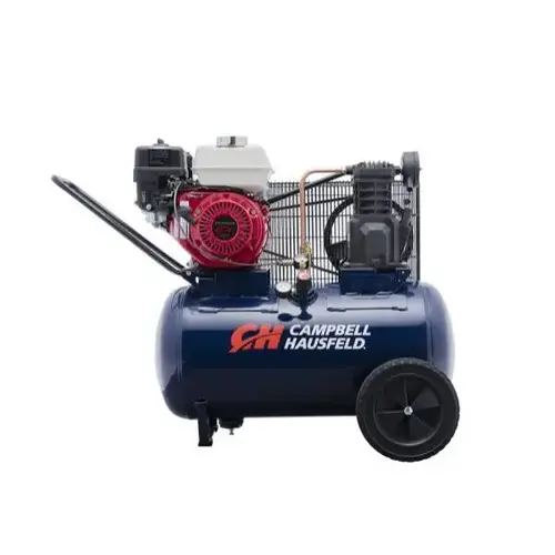 20-Gallon Portable 135-Psi Gas Horizontal Air Compressor 20-Gallon Portable 135-Psi Gas Horizontal Air Compressor