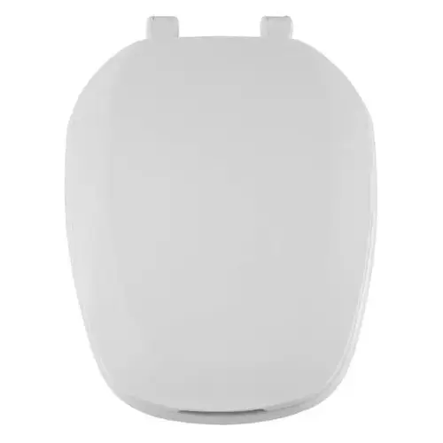 Eljer Emblem Square Front Elongated Toilet Seat In White Eljer Emblem Square Front Elongated Toilet Seat In White