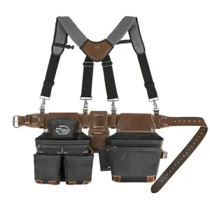 Dead On DO-HSR Leather Hybrid Tool Belt With Suspenders