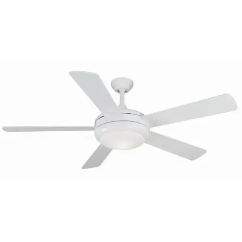 Titan 52 In. 5-Blade Led Ceiling Fan W/ Light (White)