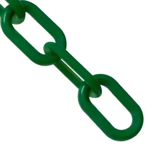 1.5 Inch X 100 Ft. Evergreen Plastic Barrier Chain