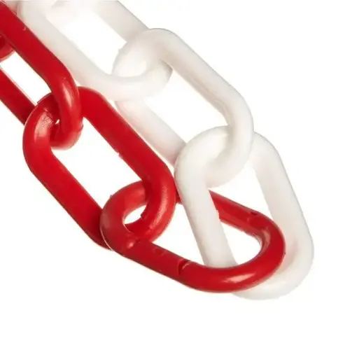 2 Inch X 100 Ft. Alternating Red/white Plastic Barrier Chain 2 Inch X 100 Ft. Alternating Red/white Plastic Barrier Chain