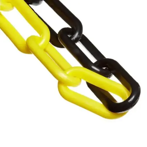 2 Inch X 100 Ft Alternating Yellow/black Heavy Duty Barrier Chain