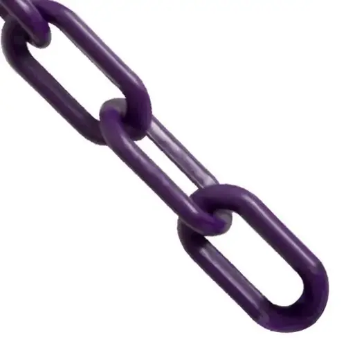 2 Inch X 100 Ft. Purple Plastic Barrier Chain