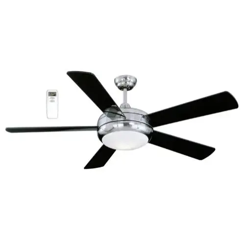 Titan 52 In. Led Ceiling Fan W/ Light (Gray)