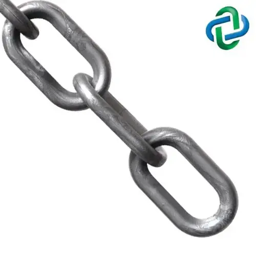 1 Inch X 25 Ft. Silver Plastic Barrier Chain 1 Inch X 25 Ft. Silver Plastic Barrier Chain