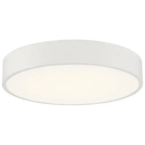 Como 22 In. Led Flush Mount Light (White)