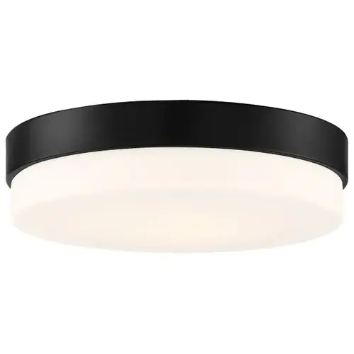 Roma Led Flush Mount Matte Black Finish