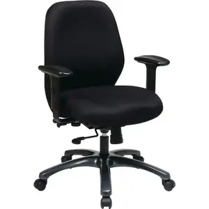 Pro-Line II 54666-231 Ergonomic Chair W/2 To 1 Control Seat Slider 2 Way Adjustable Arms Black