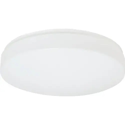9w 1-Light Indoor/Outdoor LED Flush Mount Light (White) 9w 1-Light Indoor/Outdoor LED Flush Mount Light (White)