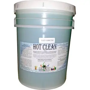 Arcot 9674-5 5 Gal. Hot Clean Unscented Heavy-Duty Cleaner And Degreaser