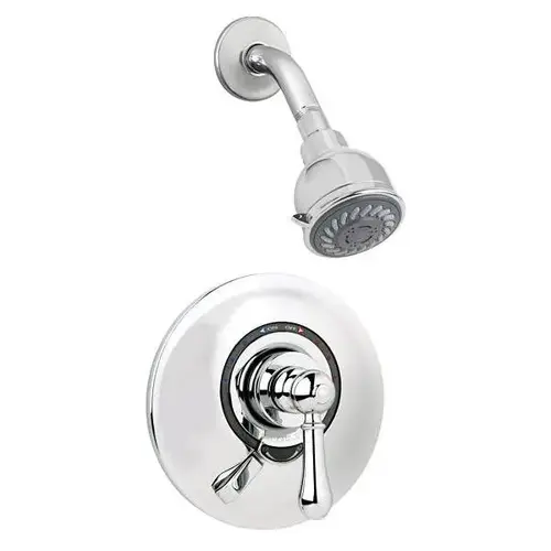 Allura Single Handle Dual Spray Shower Versaflex Integral Volume Control