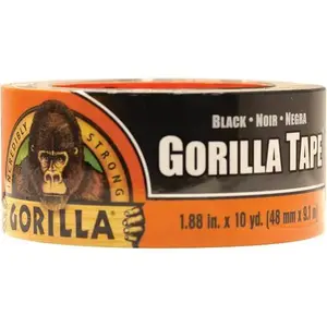 Gorilla 105631 10 Yd Black Duct Tape