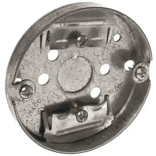 3-1/2" Round Ceiling Pan, Drawn 1/2" Deep, 1 X 1/2", Ko Nmsc Clamps