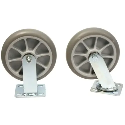 8" Semi-Pneumatic Bellman'S Cart Wheels, Set Of 4