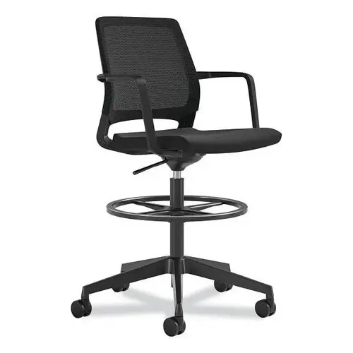 Medina Extended-Height Chair, 23" To 33" High, Black