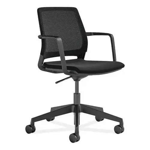 Medina Conference Chair, 17" To 22" Seat Height, Black Medina Conference Chair, 17" To 22" Seat Height, Black